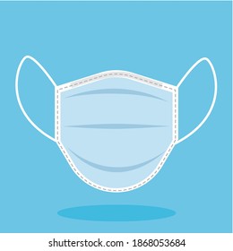 Face mask protected COVID-19 virus
