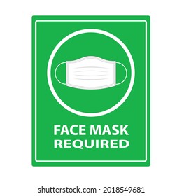 255 Face shield required warning sign Images, Stock Photos & Vectors ...