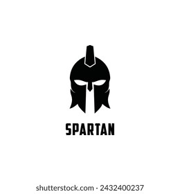 Face Mask Spartan Warrior logo design