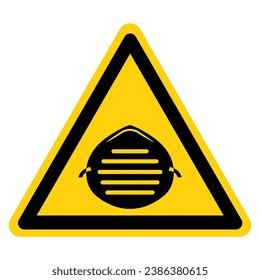 Face MAsk Symbol Sign, Vector Illustration, Isolate On White Background Label .EPS10