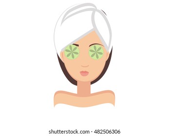 face mask vector