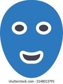 face mask Vector illustration on a transparent background.Premium quality symmbols.Glyphs vector icon for concept and graphic design.