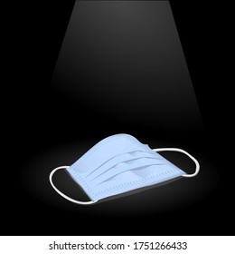 face mask vector illustrtation eps 10