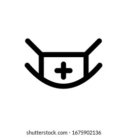 Diseño de icono de máscara de cara