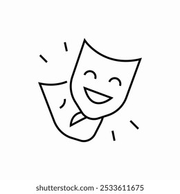 face masks icon sign vector