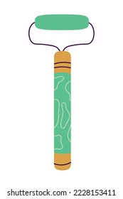 face massage roller icon isolated