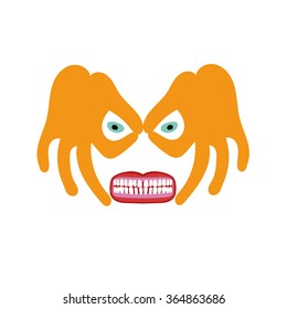 face of a monster