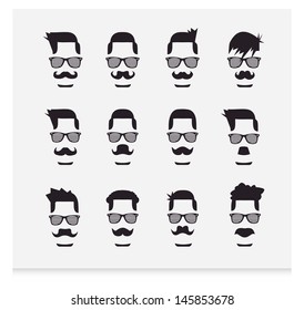 Face with Mustaches (hipster)