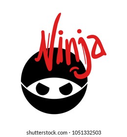 Face Ninja Symbol Stock Vector (Royalty Free) 1051332503