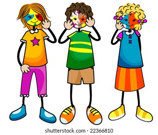 62,488 Face painting vector Images, Stock Photos & Vectors | Shutterstock