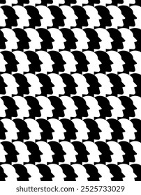 face Pattern seamless. face Background. faces ornament