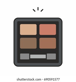 Face powder icon