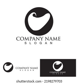 Face protection  Mask Vector logo. Medical Mask logo vector icon illustration design