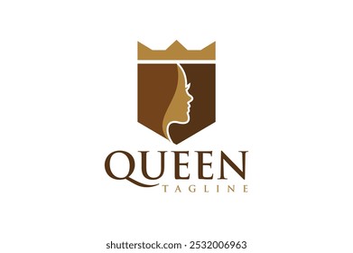 the face queen crown logo