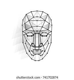Face Recognition Vector Illustration