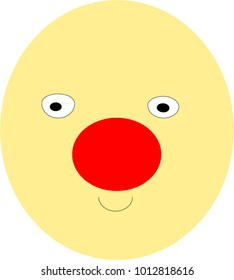 Face with Red Nose 