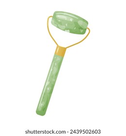 Face Roller Green Jade Stone