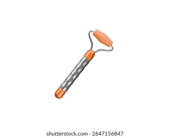 face roller icon 3d illustration render