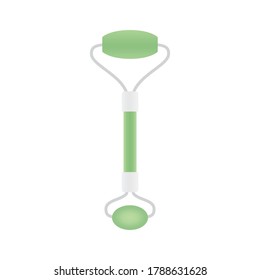 Face Roller, Face Massager, Vector Illustration