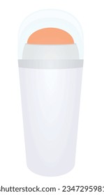Gesichtsrollenstange. Vektorgrafik