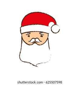 face santa merry christmas image