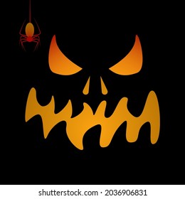 face scary Halloween or ghost