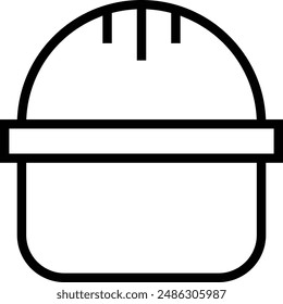 face shield icon. Thin linear style design isolated on white background