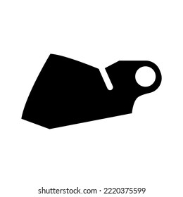 face shield motorcycle glyph icon vector. face shield motorcycle sign. isolated symbol illustration
