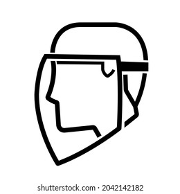 255 Face shield required warning sign Images, Stock Photos & Vectors ...