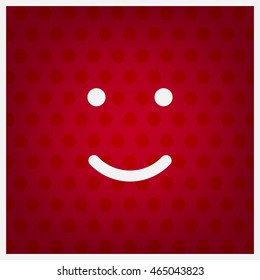Face sign icon, vector illustration. Flat design style