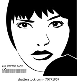 Face silhouette