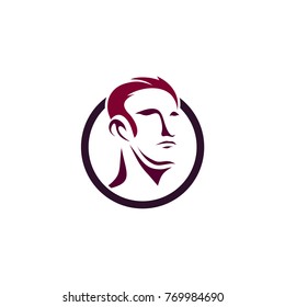 Face Silhoutte Logo