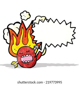 Gesichtszeichenkartoon