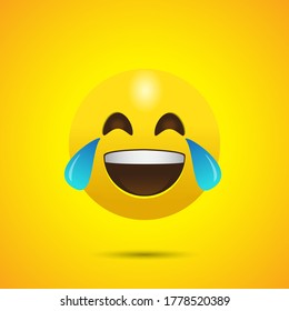 Face with Tears of Joy Emoji