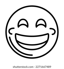 Face with Tears of Joy Icon Design For Personal And Commercial Use