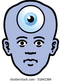 Face Three Eyes