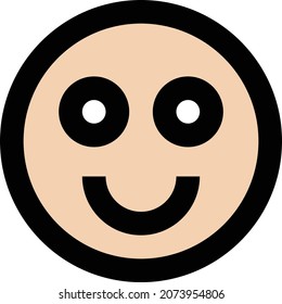 face vector illustration isolated on a transparent background. storke vector icons for concept or web graphics.