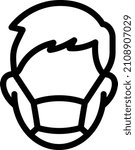 face Vector illustration on a transparent background. Premium quality symbols. Stroke vector icon for concept and graphic design.