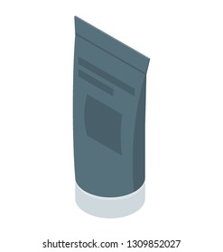 Face wash icon in isometric vector