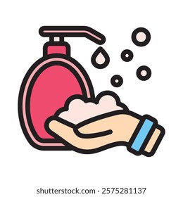 Face Wash Vector EPS 10 for print, digital UI, UX kit, web and app development for health, personal care, body treatment and more.