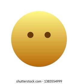 Face Without Mouth Emoji. Modern Simple Vector For Web Site Or Mobile App