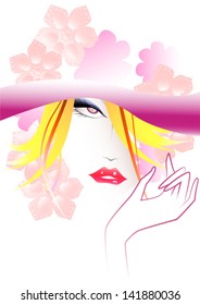 face woman