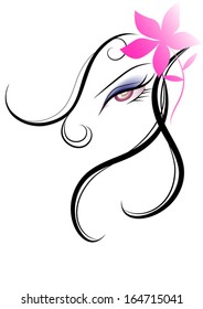 face woman