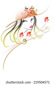 face woman