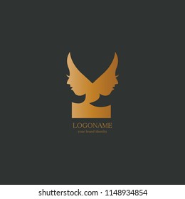 face woman logo