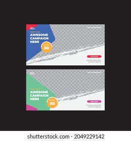 Facebook Ads Content Pack Vector 