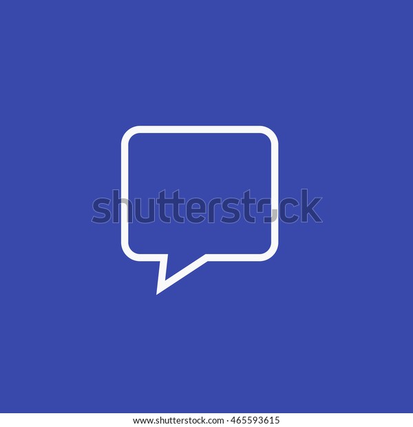 Facebook Comment Icon Vector Message Graphic のベクター画像素材 ロイヤリティフリー