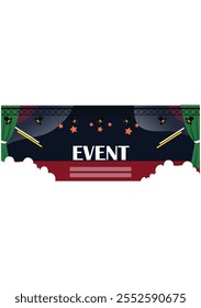 Facebook cover banner event related