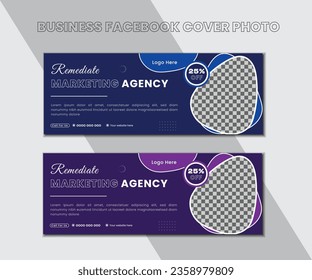 Facebook Cover, branding, information, identity, Magazine, Poster, 
Corporate Presentation, Portfolio, infographic, layout, Front and back, vector Business Facebook Cover illustration template.