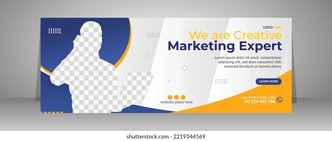 Facebook Cover Design Template, Banner Template and Web Banner Design